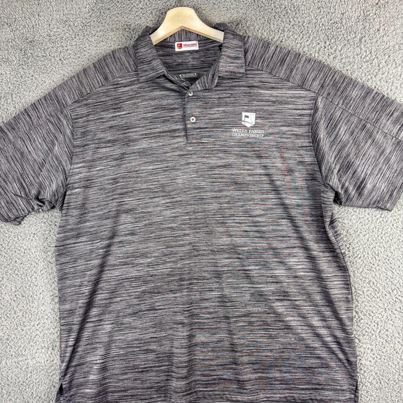 Wells Fargo Championship Polo Shirt Mens XL DriWay Golf‎ Tournament Performance